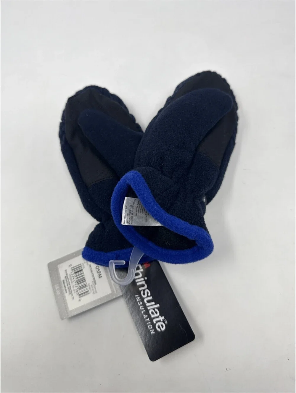Thinsulate Insulation 40 Gram Gloves Mittens Black Waterproof Size Toddler OSFM